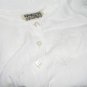 Putumayo White Embroidered Rayon Button Shirt Tunic Top Small S