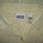 CHICO's DESIGN Pale Green Airy Linen Button Shirt Tunic Top Jeanne Engelhart 1 S