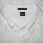 E-Col-O-Gie ecologie White Linen Button Shirt Tunic Top X-Large XL