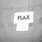 FLAX Long Full Blue Gray Textured Cotton Skirt Jeanne Engelhart Small S