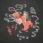 Vintage Style Black Japanese Dragon Embroidered Jacket 14