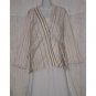 Spirithouse Asymetrical Striped Lagenlook Tunic Top Jacket Medium M