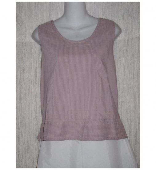 Jeanne Engelhart FLAX Lilac Cotton Rayon Tank Top Shirt Medium M