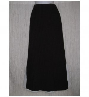 Stephanie Schuster for Princess Knitwear Brown Skirt Medium M