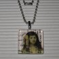 New Altered Art to Wear Glass Pendant Necklace Reservee