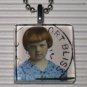 Altered Art to Wear Glass Pendant Necklace Fort Bliss
