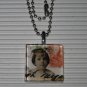 Altered Art to Wear Glass Pendant Necklace Post Haste