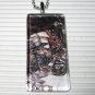 Alice in Wonderland Glass Tile Necklace Mad Hatter