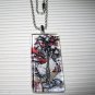 New Alice in Wonderland Necklace Painting the Roses Red