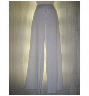 NEW J. Jill White Cotton Knit Drawstring Pants Small S