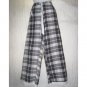 SOLITAIRE Boutique Plaid LINEN Wide Leg Floods Pants X-large XL