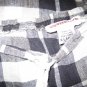 SOLITAIRE Boutique Plaid LINEN Wide Leg Floods Pants X-large XL