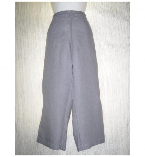 SOLITAIRE Blue LINEN Drawstring Pants X- Large XL