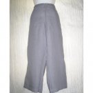 SOLITAIRE Blue LINEN Drawstring Pants X- Large XL