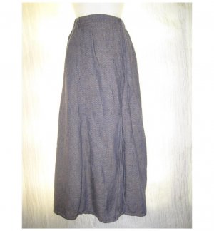 FLAX Purple Textured Bubble Skirt Jeanne Engelhart Medium M