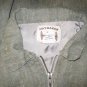 Haymaker Engalhart FLAX Gray Green Linen Lined Zip Jacket Medium M