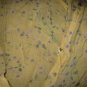 FLAX by Jeanne Engelhart Shapely Yellow Floral Rayon Button Top Shirt Medium M