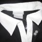 Soft Surroundings Black Linen Button Shirt Tunic Top Medium M