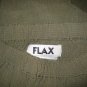 FLAX Long Green Rayon Skirt Jeanne Engelhart Small S