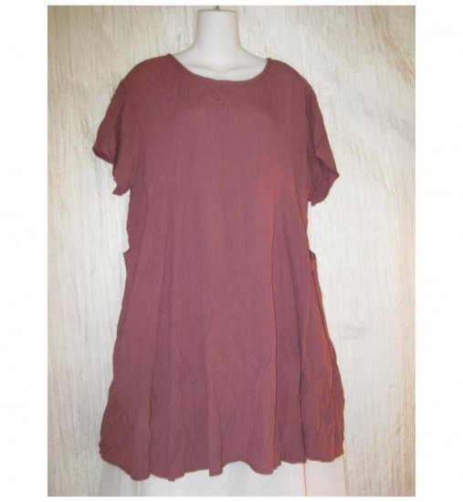 R-Clan by Jeanne Engehart Rose Trimmed Tulip Dress Flax Medium M