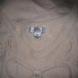 NWT Cache Soft Beige Knit Rosette Sweater Tank Top Small S