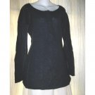 Active Wear Jewel Blue Lambswool Cashmere Tunic Sweater Top 10 / 12