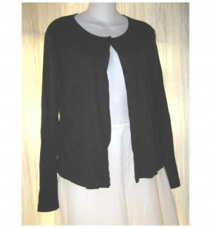 Basic Threads Santa Monica Soft Gray Cardigan Sweater Medium M
