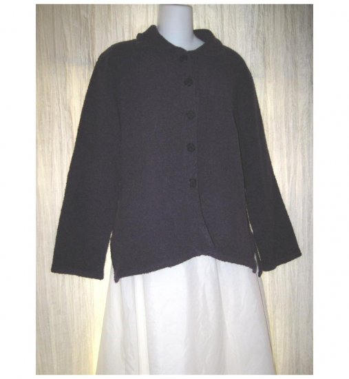 Coldwater Creek Cozy Purple Cardigan Sweater Petite Medium PM