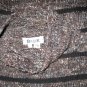 BASIK German Boutique Striped Wool Pullover Sweater Medium M