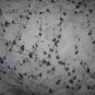 FLAX by Jeanne Engelhart Long Black & White Floral Wisp Wrap Skirt Large L