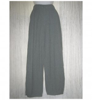 Stephanie Schuster for Princess Knitwear Gray Knit Pants Small Petite SP
