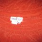 Coldwater Creek Slinky Orange Tunic Top Shirt Large L