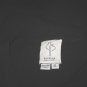 BARBARA BALLUFFI Long Black Crisscrossing Pin Tuck Dress Small S