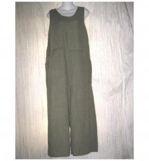 flax linen overalls