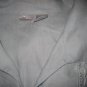 Soft Surroundings Blue Lace Trim Linen Tunic Top Button Shirt 2X