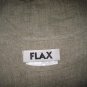 FLAX Jeanne Engelhart Shapely Linen Pullover Shirt Tunic Top Medium M