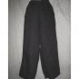 Jeanne Engelhart FLAX Dark Linen Flood Pants Petite P