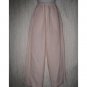 Jeanne Engelhart FLAX Soft Pink Linen Flood Pants Small S