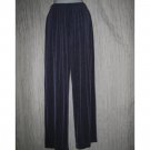Citiknits Long Loose Slinky Blue Knit Pants Medium M