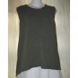 Jeanne Engelhart FLAX Green Sweater Tank Generous G
