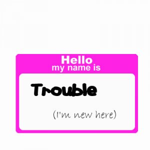 Trouble Onesie