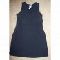 Black Ribbed Sleeveless Mini Dress MEDIUM