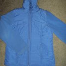 Blue KAREN SCOTT SPORT Zip Front Lightweight Parka Ladies SMALL