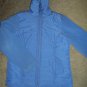 Blue KAREN SCOTT SPORT Zip Front Lightweight Parka Ladies SMALL