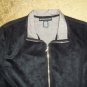 NWOT Black Faux Suede NORTON MCNAUGHTON Jacket Ladies Size 12