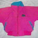 LONDON FOG Pink Fleece Lined Winter Jacket Girls Size 2T
