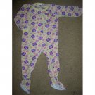PLANET ZZZ Butterfly Print Blanket Sleeper Girls 3T