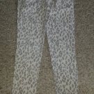 CANDY GIRL Gray Animal Print Stretch Skinny Jeans Girls Size 10
