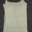 AEROPOSTALE Green Striped Cami Tank Ladies XSMALL