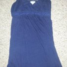 AERIE Navy Blue Cami Tunic Length Tank Top Ladies MEDIUM